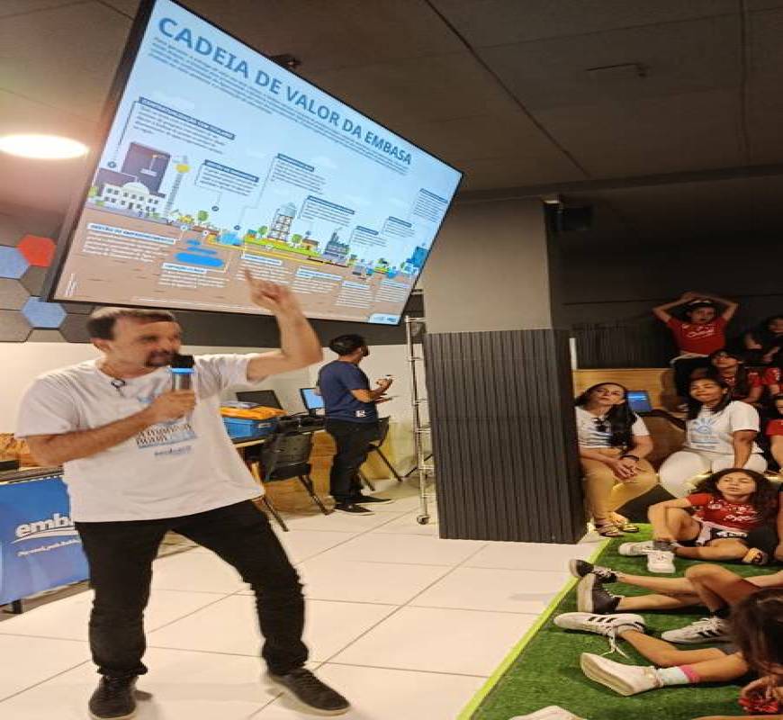 DIA MUNDIAL DA ÁGUA - PALESTRA EMBASA